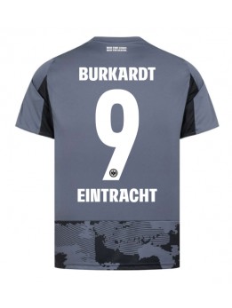 Eintracht Frankfurt Jonathan Burkardt #9 Ausweichtrikot 2025-26 Kurzarm Eintracht Frankfurt Jonathan Burkardt #9 Ausweichtrikot 2025-26 Kurzarm